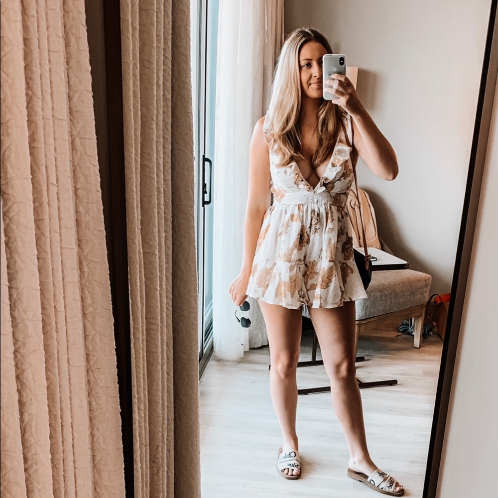 Vici Floral Romper